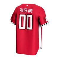 Rutgers Scarlet Knights GameDay Greats NIL Pick-A-Player Lightweight Baseball Jersey - Scarlet