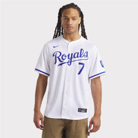 Kansas City Royals Bobby Witt Jr. Nike White Home Limited Player Jersey