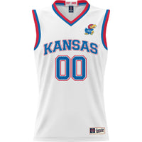 Kansas Jayhawks GameDay Greats Lightweight NIL Pick-A-Player Basketball Jersey - White