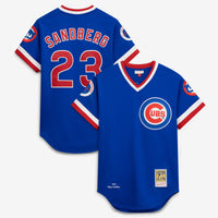Chicago Cubs 1984 Ryne Sandberg Mitchell & Ness Throwback Royal Authentic Jersey