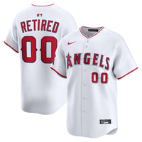 Los Angeles Angels Nike White Home Limited Pick-A-Player Retired Roster Jersey