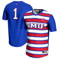 #1 SMU Mustangs GameDay Greats Lightweight Soccer Fashion Jersey - Royal