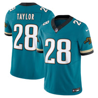 Jacksonville Jaguars Fred Taylor Nike Teal Prowler Throwback Vapor F.U.S.E. Limited Retired Player Jersey