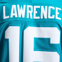 Jacksonville Jaguars Trevor Lawrence Nike Teal Team Vapor F.U.S.E. Stitched Limited Jersey