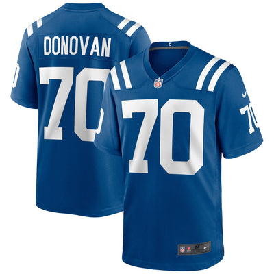 Indianapolis Colts Art Donovan Nike Royal Game Retired Player Jersey