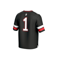 #1 Northeastern Huskies GameDay Greats Lightweight Collegiate Football Fashion Jersey - Black