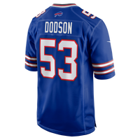 Buffalo Bills Tyrel Dodson Nike Royal Game Player Jersey