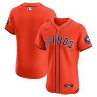 Houston Astros Nike Orange Alternate Elite Jersey