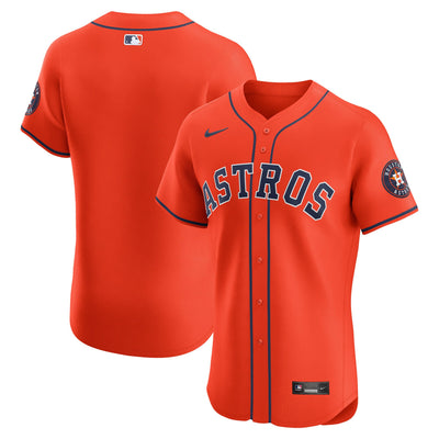 Houston Astros Nike Orange Alternate Elite Jersey