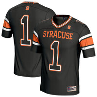 #1 Syracuse Orange GameDay Greats Lightweight Collegiate Football Fashion Jersey - Black