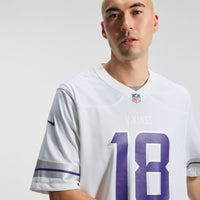 Minnesota Vikings Justin Jefferson Nike White Alternate Game Player Jersey
