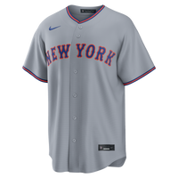 New York Mets Francisco Lindor Nike Gray Road Replica Jersey