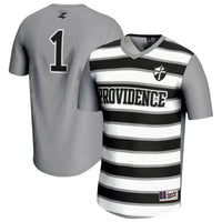 #1 Providence Friars GameDay Greats Lightweight Soccer Fashion Jersey - Silver