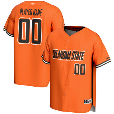 Oklahoma State Cowboys GameDay Greats NIL Pick-A-Player Lightweight Baseball Jersey - Orange