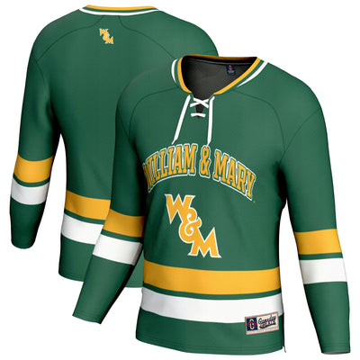 William & Mary Tribe GameDay Greats Hockey Jersey - Green