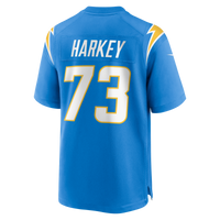 Los Angeles Chargers Alex Harkey Nike Powder Blue Team Game Jersey
