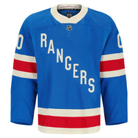 New York Rangers Fanatics Blue Centennial Authentic Pro Custom Jersey