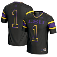 #1 LSU Tigers GameDay Greats Endzone Football Jersey - Black