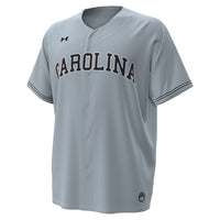South Carolina Gamecocks Under Armour Replica Baseball Jersey - Gray