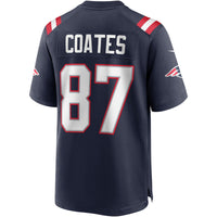 New England Patriots Ben Coates Nike Navy Game Retired Player Jersey
