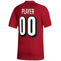 Louisville Cardinals adidas Pick-A-Player NIL Replica Football Jersey - Red