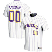 LSU Tigers GameDay Greats NIL Pick-A-Player Lightweight Softball Jersey - White