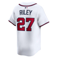 Atlanta Braves Austin Riley Nike White Home Limited Player Jersey