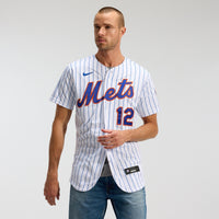 New York Mets Francisco Lindor Nike White Home Authentic Player Jersey