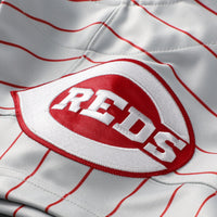 Cincinnati Reds Deion Sanders Mitchell & Ness Gray 1997 Authentic Jersey