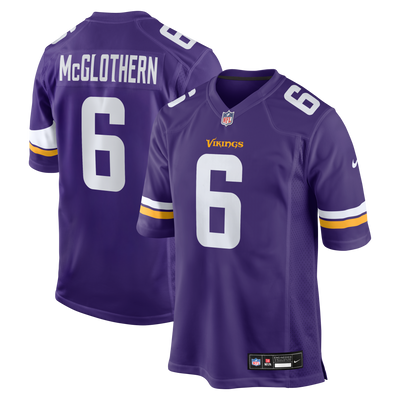 Minnesota Vikings Dwight McGlothern Nike Purple Team Game Jersey
