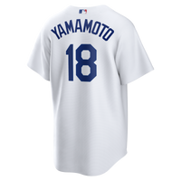 Los Angeles Dodgers Yoshinobu Yamamoto Nike White Home Replica Jersey