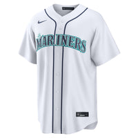 Seattle Mariners Cole Young Nike White Home Replica Jersey