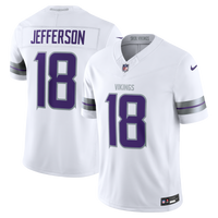 Minnesota Vikings Justin Jefferson Nike White Alternate Vapor F.U.S.E. Stitched Limited Jersey