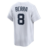 New York Yankees Yogi Berra Nike White Cooperstown Collection Limited Jersey
