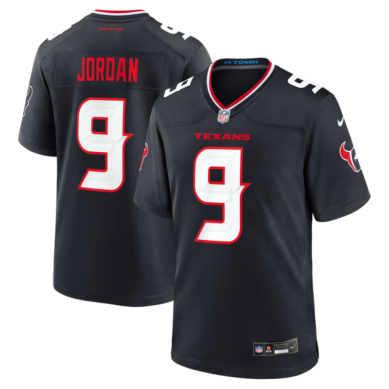 Houston Texans Brevin Jordan Nike Navy Team Game Jersey