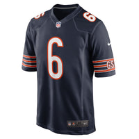 Chicago Bears Kyler Gordon Nike Navy Game Player Jersey