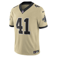 New Orleans Saints Alvin Kamara Nike Gold Alternate Gameday Golds Alternate Vapor F.U.S.E. Limited Jersey
