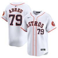 Houston Astros Jose Abreu Nike White Home Limited Player Jersey