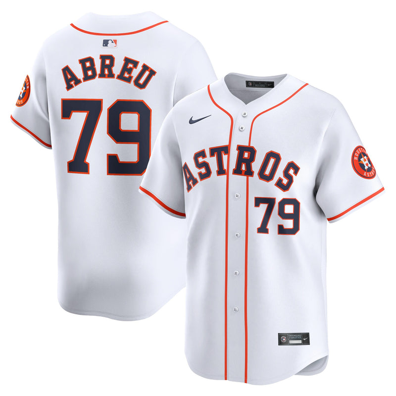 Houston Astros Jose Abreu Nike White Home Limited Player Jersey