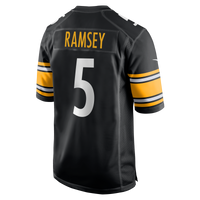 Pittsburgh Steelers Jalen Ramsey Nike Black Team Game Jersey