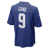 New York Giants Graham Gano Nike Royal Team Game Player Jersey