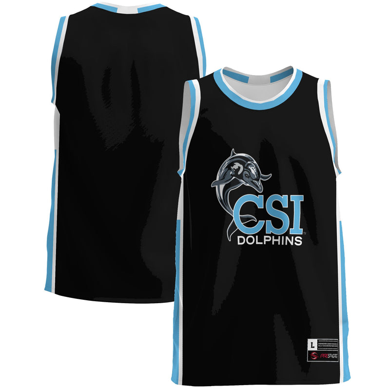 CUNY College of Staten Island GameDay Greats Lightweight Basketball Jersey - Light Blue