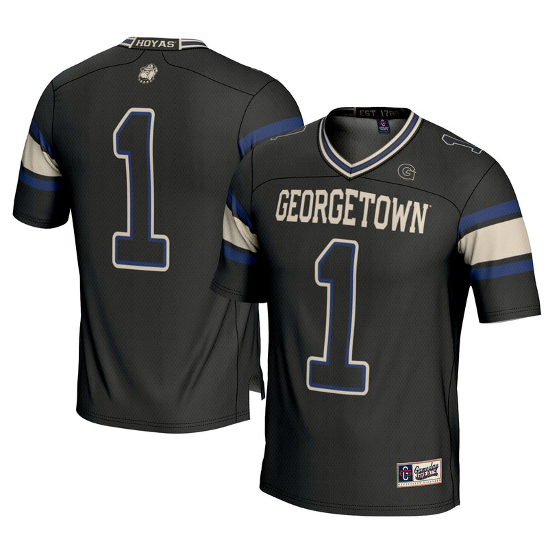 #1 Georgetown Hoyas GameDay Greats Football Jersey - Cardinal