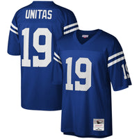 Baltimore Colts Johnny Unitas Mitchell & Ness Royal Legacy Replica Jersey