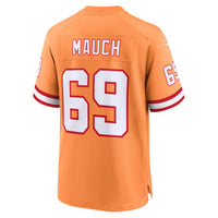 Tampa Bay Buccaneers Cody Mauch Nike Orange Alternate Game Jersey