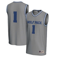 #1 Nevada Wolf Pack GameDay Greats Lightweight Basketball Fashion Jersey - Gray