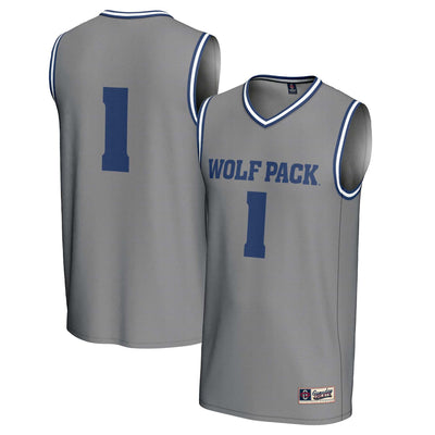 #1 Nevada Wolf Pack GameDay Greats Lightweight Basketball Fashion Jersey - Gray