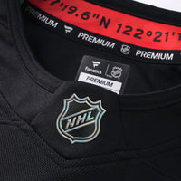Seattle Kraken Fanatics Black Alternate Premium Custom Jersey