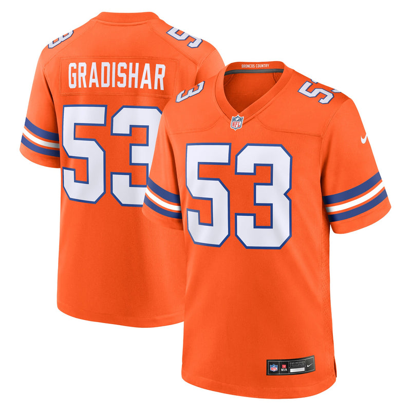 Denver Broncos Randy Gradishar Nike Orange Retired Player Alternate Game Jersey
