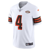 Cleveland Browns Deshaun Watson Nike White 2021 Alternate Vapor Limited Jersey